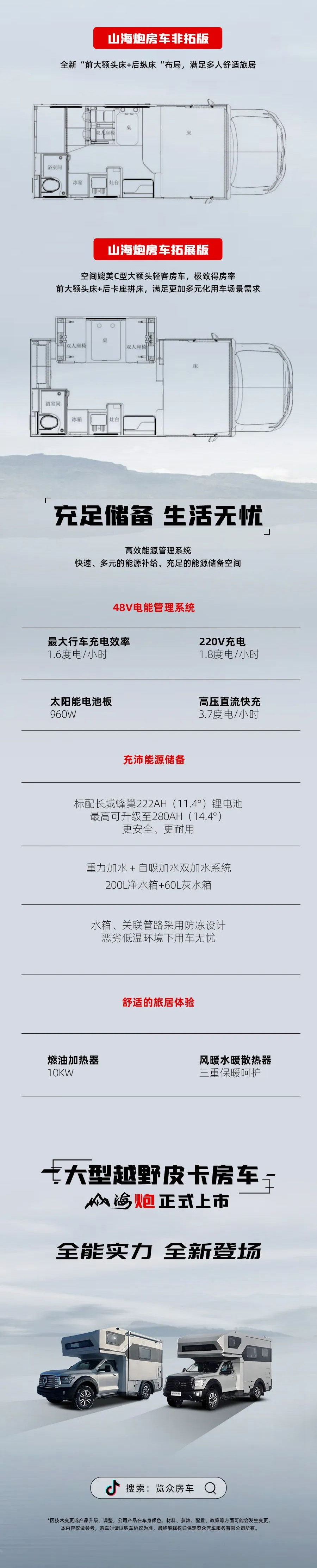 55.8 萬起，山海炮房車正式上市！